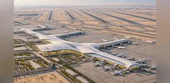 Dubái invierte US$35.000 millones en el futuro aeropuerto más grande del mundo: tendrá 5 pistas y prevé abrir su primera fase en 2032 Dubái invierte US$35.000 millones en el futuro aeropuerto más grande del mundo: tendrá 5 pistas y prevé abrir su primera fase en 2032