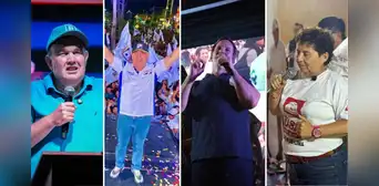 Candidatos a la alcaldía de Lima centraron su cierre de campaña en seguridad Candidatos a la alcaldía de Lima centraron su cierre de campaña en seguridad