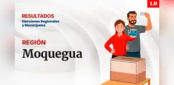 Resultados en Moquegua: Jaime Rodríguez y Abraham Cárdenas lideran el conteo de votos, según Datum