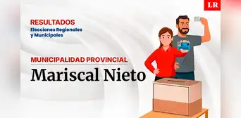 Resultados en la provincia de Mariscal Nieto, según la ONPE: conoce quién es el virtual alcalde de la ciudad Resultados en la provincia de Mariscal Nieto, según la ONPE: conoce quién es el virtual alcalde de la ciudad