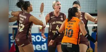 Universitario superó 3 a 0 a Gerdau Minas y logra llegar a la final de la Copa Brasilia de Vóley