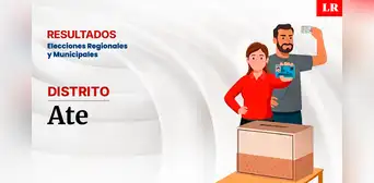 Resultados en Ate, según la ONPE: conoce quién es el virtual alcalde del distrito