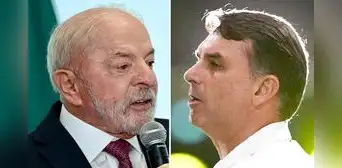 Lula y Flávio Bolsonaro disputan la primera vuelta en Brasil mientras la Policía investiga una posible injerencia de Estados Unidos Lula y Flávio Bolsonaro disputan la primera vuelta en Brasil mientras la Policía investiga una posible injerencia de Estados Unidos