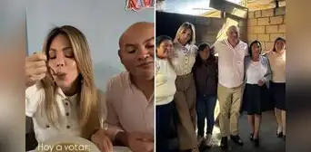 Sheyla Rojas sorprendió en primer desayuno electoral junto a Joaquín Ramírez en comedor popular: "Con las mujeres que cocinaron con amor" Sheyla Rojas sorprendió en primer desayuno electoral junto a Joaquín Ramírez en comedor popular: "Con las mujeres que cocinaron con amor"