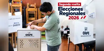 Sí habrá segunda vuelta en las Elecciones Regionales 2026: las 14 regiones que irían a las urnas en noviembre