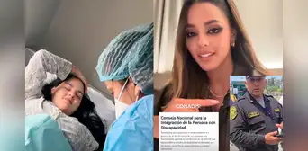 Luciana Fuster denuncia a policía por presunto maltrato a su hermana tras votar: “Está certificada por Conadis”