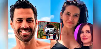 Gustavo Salcedo es captado otra vez con María Pía Vallejos pese a viaje a Europa con Maju Mantilla