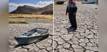 El Titicaca se evapora: perdió 53 centímetros de agua y el Senamhi advierte que caerá a 70 cm en noviembre El Titicaca se evapora: perdió 53 centímetros de agua y el Senamhi advierte que caerá a 70 cm en noviembre
