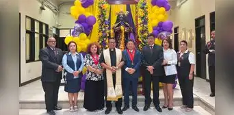 Sullana: Módulo Penal realiza bendición del anda del Señor Cautivo de Ayabaca