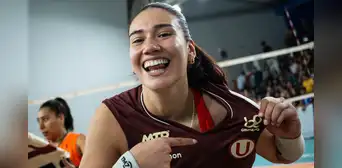 Aixa Vigil desborda felicidad tras presentación en Universitario: "He sido hincha toda mi vida"