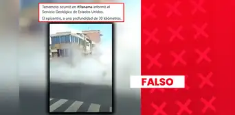 Es falso que video de edificio desplomándose muestre daños del reciente terremoto en Panamá: ocurrió en México en 2017