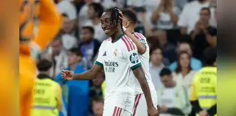 Real Madrid sigue en la pelea por LaLiga de España: venció 1-0 a Villarreal, pero sufrió la expulsión de Vinícius