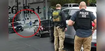 Terror para inmigrantes en EE.UU. | Imágenes revelaron que agente del ICE atropello a hombre en Texas: Este fue el final del extranjero