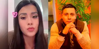 Thamara Gómez habla por primera vez tras rumores de infidelidad de su novio Valentín Lozada, heredero de Armonía 10: "Todo se queda en privado"