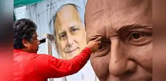 Estatua gigante del papa León XIV en el Callao: escultor afronta el reto de terminarla en 45 días
