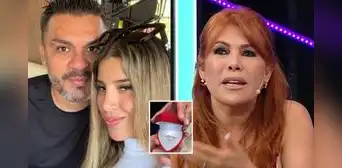 Magaly Medina se burla en vivo del anillo que 'Don Diablo' regaló a Yahaira Plasencia: "Sencillito... no tiene ni una piedrita" Magaly Medina se burla en vivo del anillo que 'Don Diablo' regaló a Yahaira Plasencia: "Sencillito... no tiene ni una piedrita"