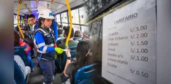 Medio pasaje universitario: empresas de transporte que no lo respeten podrían recibir multas de hasta S/2.4 millones Medio pasaje universitario: empresas de transporte que no lo respeten podrían recibir multas de hasta S/2.4 millones