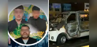 Dictan 18 meses de prisión preventiva contra acusados de incendiar miniván con el chofer dentro en Los Olivos