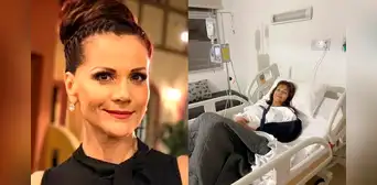 Mónica Sánchez termina internada tras sufrir una grave caída del escenario y preocupa su salud