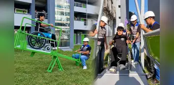 Universitarios crean juegos inclusivos para personas con discapacidad y buscan llevarlos a parques de Chiclayo