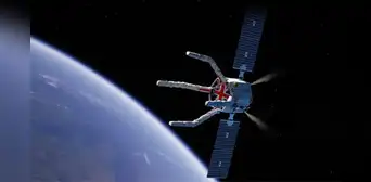 El Reino Unido pondrá en marcha la primera garra robótica del mundo para recolectar la basura espacial que rodea a la Tierra