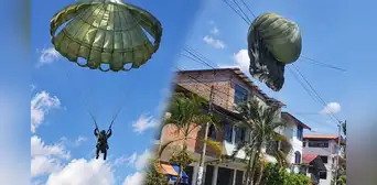 Dos efectivos de Los Sinchis de Mazamari heridos tras impactar contra cables eléctricos y una vivienda en Satipo Dos efectivos de Los Sinchis de Mazamari heridos tras impactar contra cables eléctricos y una vivienda en Satipo