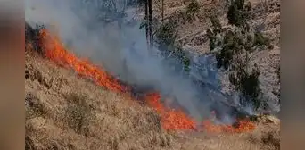 Incendio forestal destruye casa del alcalde de Chupamarca y deja cuatro heridos en Huancavelica Incendio forestal destruye casa del alcalde de Chupamarca y deja cuatro heridos en Huancavelica