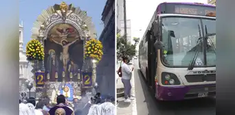 Señor de los Milagros: ATU anuncia desvíos en Lima por tercer recorrido este lunes 19 de octubre Señor de los Milagros: ATU anuncia desvíos en Lima por tercer recorrido este lunes 19 de octubre