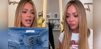 Sheyla Rojas reaparece tras derrota de Joaquín Ramírez en Cajamarca y vende jeans a casi S/100: “¿Muy caro?” Sheyla Rojas reaparece tras derrota de Joaquín Ramírez en Cajamarca y vende jeans a casi S/100: “¿Muy caro?”
