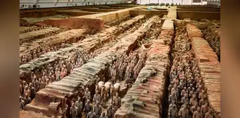 Unas huellas dactilares en los soldados de arcilla del Ejército de Terracota muestran que mujeres y niños ayudaron a construirlo