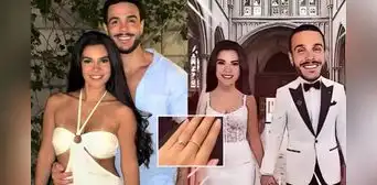 ¿Se comprometieron? Tabata Suárez presume vistoso anillo tras celebrar su primer mes de relación con Mario Irivarren: "Amo..."