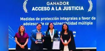 Corte de La Libertad gana el premio nacional CONADIS 2026 por Buena Práctica de Acceso a la Justicia Inclusiva Corte de La Libertad gana el premio nacional CONADIS 2026 por Buena Práctica de Acceso a la Justicia Inclusiva