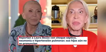 "Choque séptico, neumonía e hipertensión pulmonar": así informa la prensa mexicana sobre el delicado estado de salud de Laura Bozzo