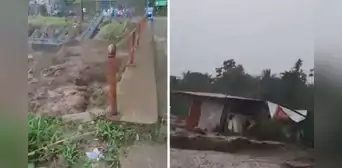 Cusco: desborde del río Kimbiri arrasa viviendas en el VRAEM y obliga a evacuar a pobladores