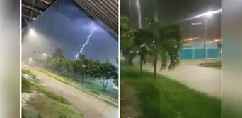 Tumbes: lluvias intensas acompañadas de tormenta eléctrica inundan calles y viviendas Tumbes: lluvias intensas acompañadas de tormenta eléctrica inundan calles y viviendas