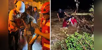 Cusco: rescatan con vida a ocho personas atrapadas tras desborde del río Kimbiri en el Vraem Cusco: rescatan con vida a ocho personas atrapadas tras desborde del río Kimbiri en el Vraem
