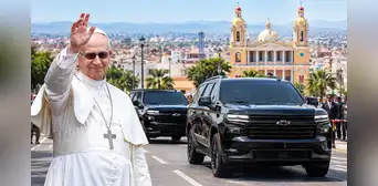 Así será la flota que trasladará al papa León XIV: nueve modernas camionetas y placas exclusivas para su visita al Perú
