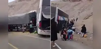 Tragedia en Arequipa: triple choque en la Panamericana Sur deja 4 fallecidos y 10 heridos