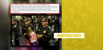Video de mujer que increpa a congresistas no corresponde a las recientes protestas de la Generación Z contra el Gobierno de Keiko Fujimori