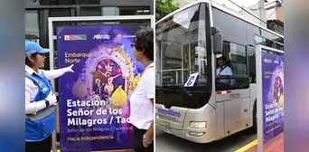 ¡Atención, pasajeros! Estación Tacna del Metropolitano ahora llevará el nombre del Señor de los Milagros para facilitar el acceso a Las Nazarenas ¡Atención, pasajeros! Estación Tacna del Metropolitano ahora llevará el nombre del Señor de los Milagros para facilitar el acceso a Las Nazarenas