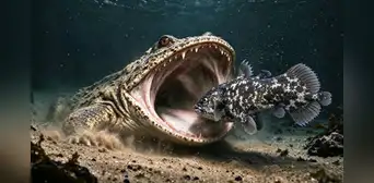 Un anfibio acorazado del periodo Triásico es el primero conocido que vivió en el mar Un anfibio acorazado del periodo Triásico es el primero conocido que vivió en el mar
