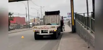 Adulto mayor muere atropellado por tráiler frente al terminal pesquero en el Callao