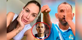 Ana Paula Consorte impacta al decirle a Hernán Barcos que su esposa le manda besos a Paolo Guerrero: “¿Es su forma de celebrar tu gol?”