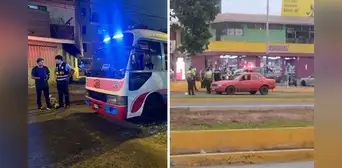 Callao: atacan a balazos a una cúster y un colectivo en menos de dos horas de diferencia