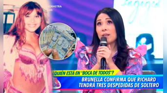Tula Rodríguez fue contratada para presentarse en despedidas de solteros durante su época como vedette. | Foto: composición LR/captura de América TV/Tula Rodríguez/Instagram/archivo GLR