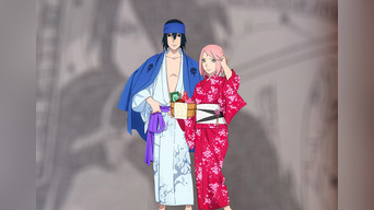 Sasuke y Sakura protagonizan imagen para 'Sasuke Retsuden' | Foto: Composición Lol