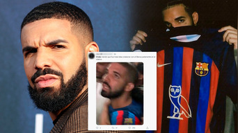 Drake realiza descomunal apuesta a favor del Barcelona y usuarios reaccionan tras su derrota