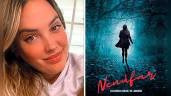 La primera novela de Cassandra Sánchez De Lamadrid lleva por título 'Nenúfar'. Foto: composición LR/Cassandra Sánchez Instagram/ Wattpad