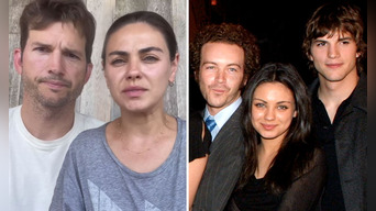 Danny Masterson, Mila Kunis y Ashton Kutcher trabajaron juntos en la serie ‘That '70s Show’. Foto: composición LR/captura Ashton Kutcher/PageSix