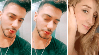 El modelo afirmó que se encuentra en terapia de pareja con Romina Gachoy. Foto: composición LR/captura de TikTok/@JeanPaulSantamaría